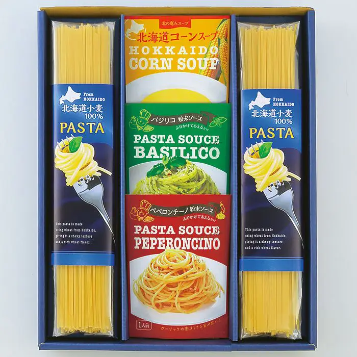 大地の恵み　北海道便パスタ＆スープセット