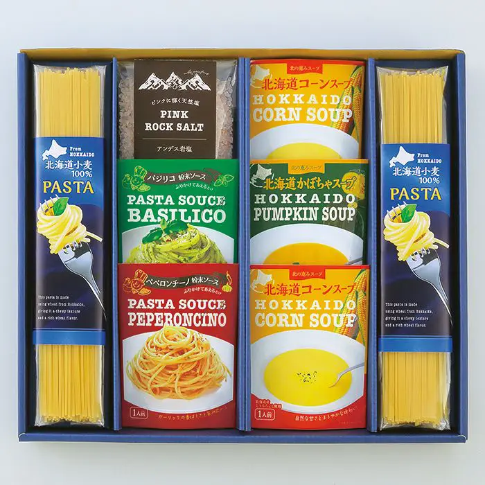 和寛（WAKAN）　大地の恵み　北海道便パスタ＆スープセット