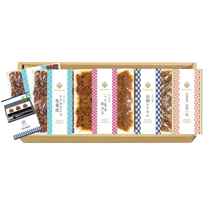 三河の佃煮＆永谷園　松茸風味お吸い物セット