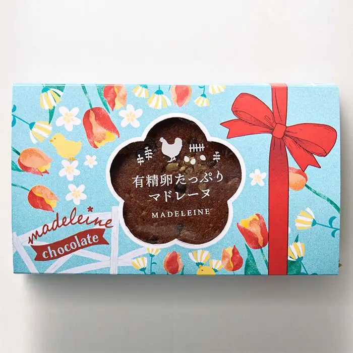 【ホワイトデー限定】お花とひよこのマドレーヌ　チョコ