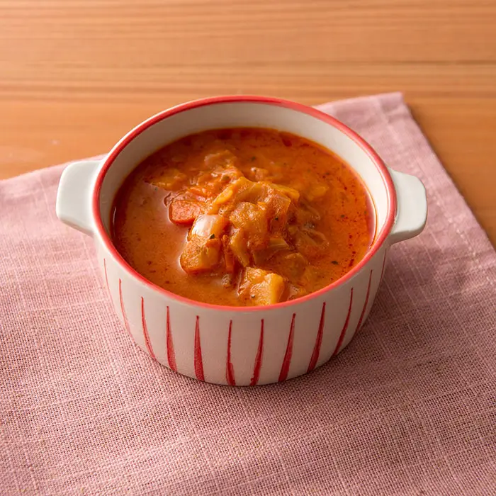 フォレシピ（Forecipe）　もぐもぐお野菜　国産トマトのチャウダー