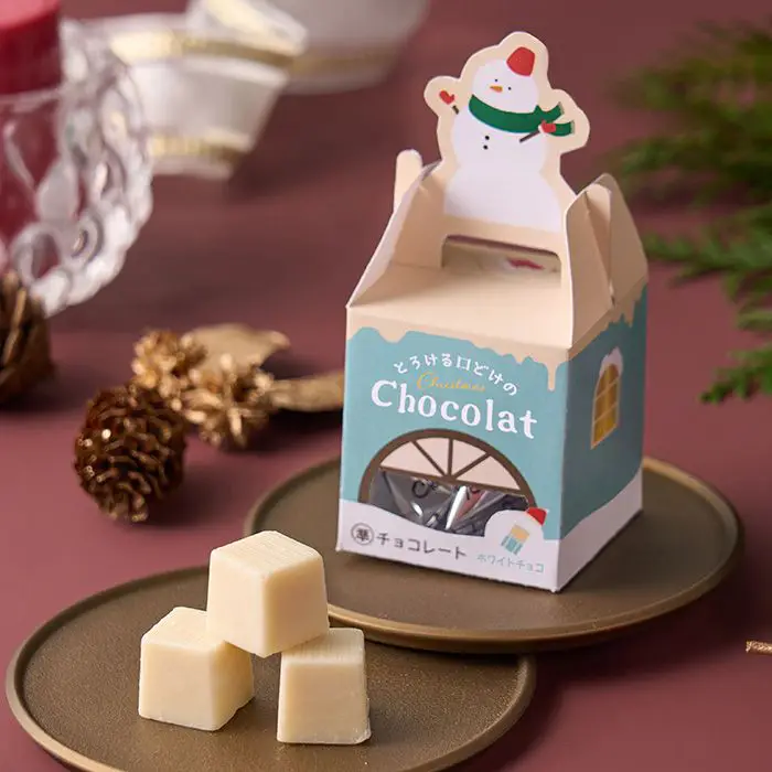 【クリスマス限定】とろける口どけのクリスマスショコラ　ホワイトチョコ