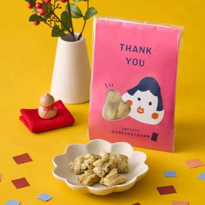 手揚げ京あられのメッセージギフト【THANK YOU】