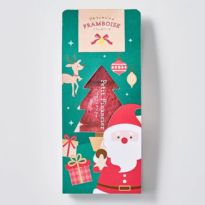 【クリスマス限定】プチフィナンシェ　フランボワーズ（サンタ）