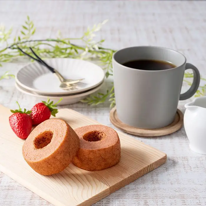 【春の季節限定】しっとりバームクーヘン　あまおう　３個