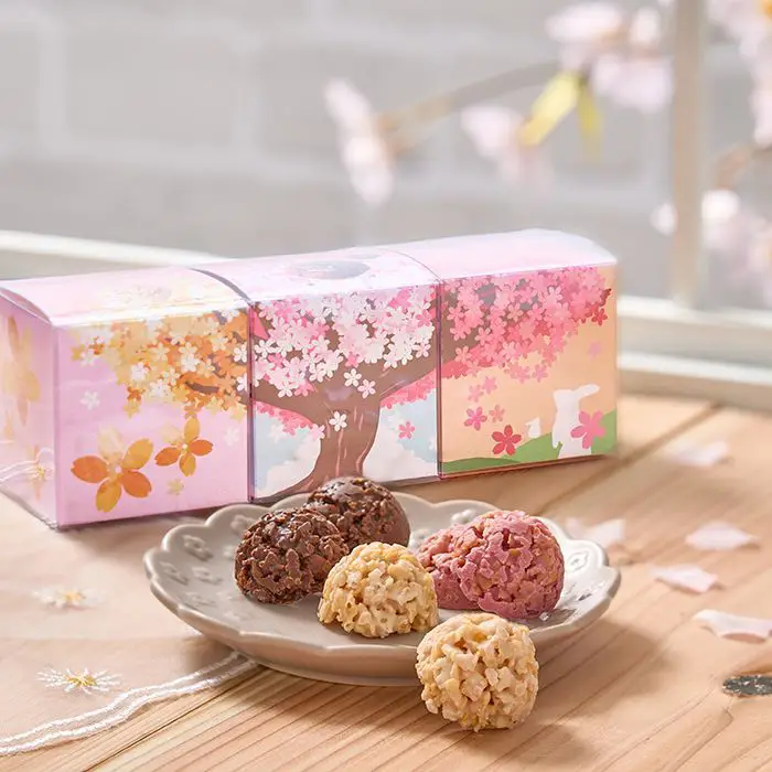 【春の季節限定】花咲くクランチ　ミルクチョコ