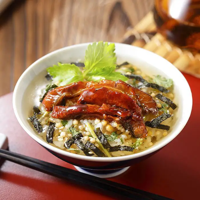 出汁茶漬け御膳　鰻