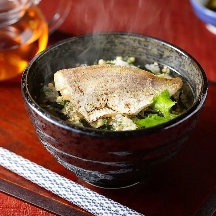 出汁茶漬け御膳　鯛