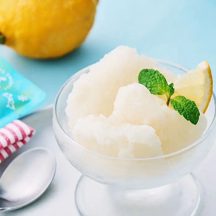 【夏季限定】ホシフルーツ　フルーツパーラーの凍らせて食べるシャーベット彩果しずく瀬戸内レモン