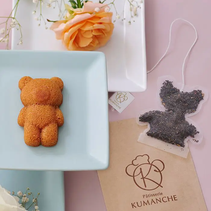 【春の季節限定】パティスリークマンシェ　フィナンシェとクマ型ティーバッグＢ