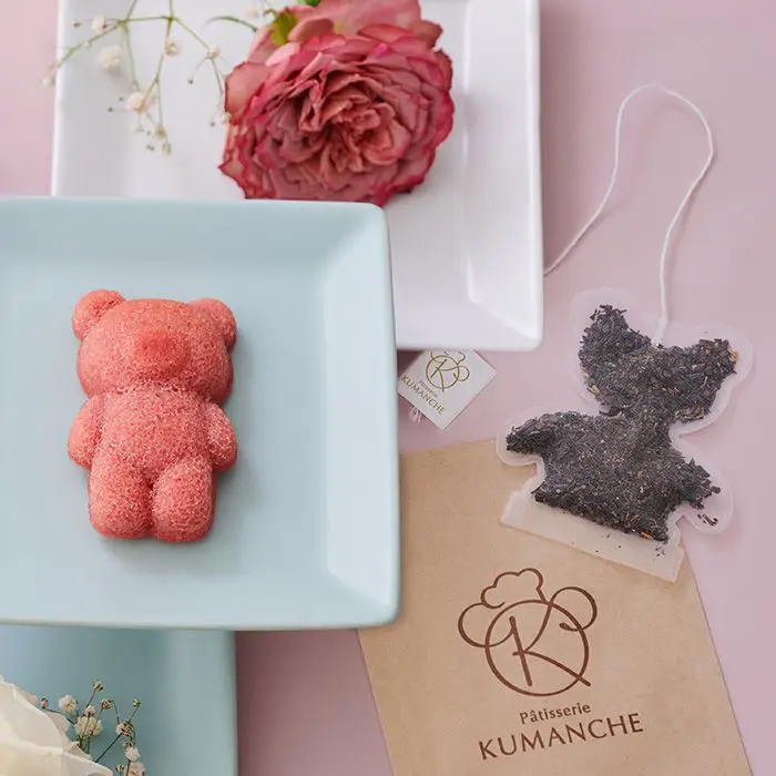 【春の季節限定】パティスリークマンシェ　フィナンシェとクマ型ティーバッグＣ