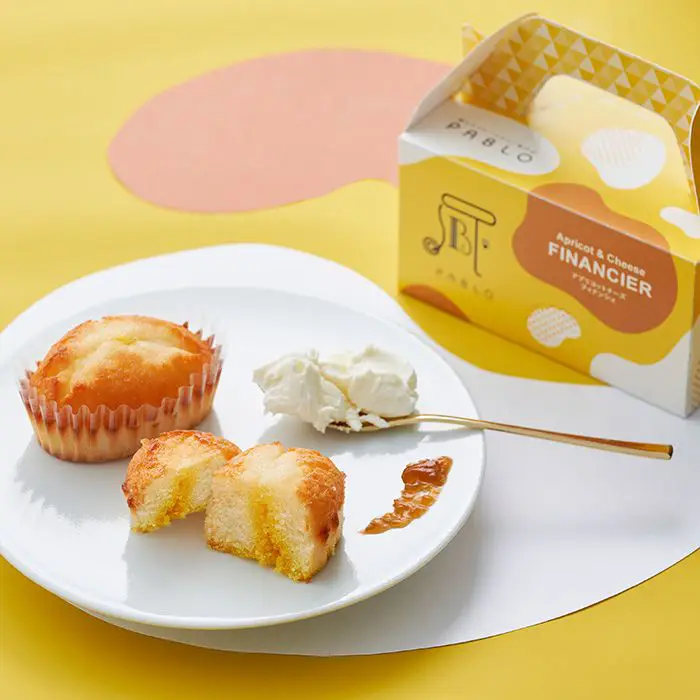 【春の季節限定】ＰＡＢＬＯ　ＰＥＴＩＴ　アプリコットチーズフィナンシェ