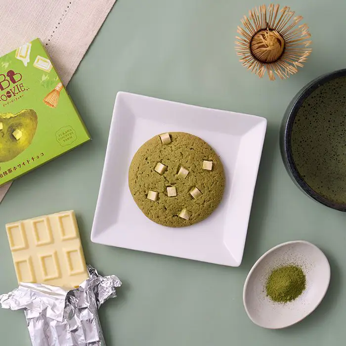 ＢＢＢクッキー　宇治抹茶ホワイトチョコ