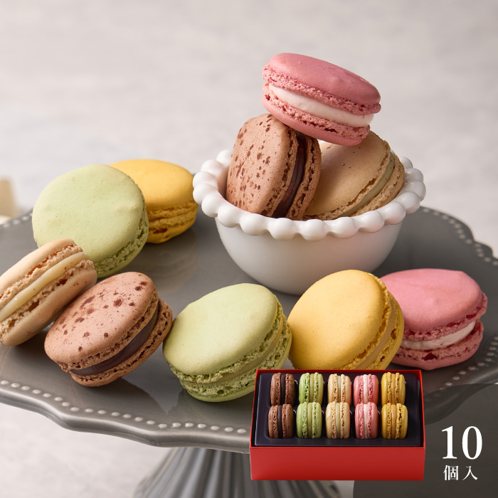 ピエール・エルメ・パリ　マカロン１０個詰合せ