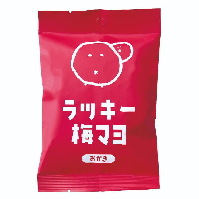 三真　ラッキー梅マヨおかき