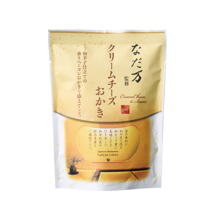 三真　なだ万クリームチーズおかき