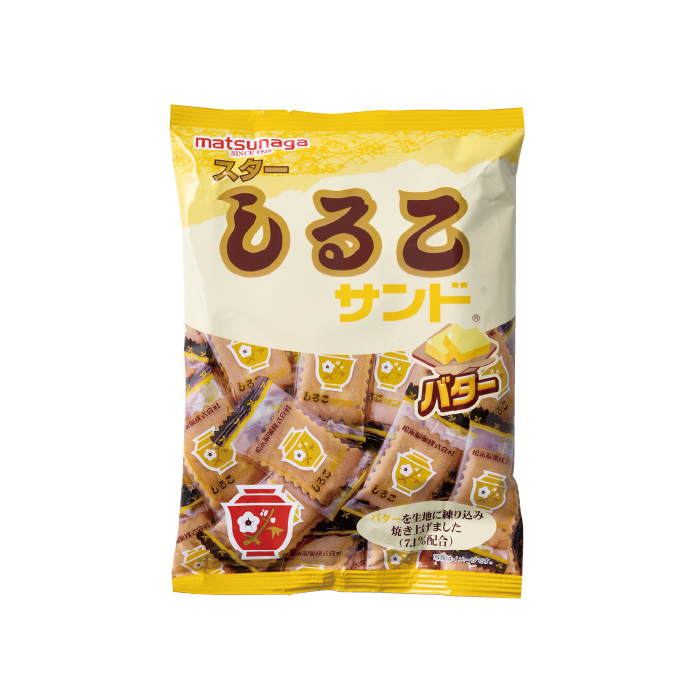 松永製菓　スターしるこサンドバター