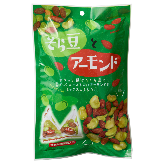 タクマ食品　そら豆とアーモンド