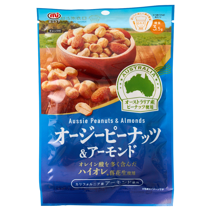 ミツヤ　オージーピーナッツ＆アーモンド