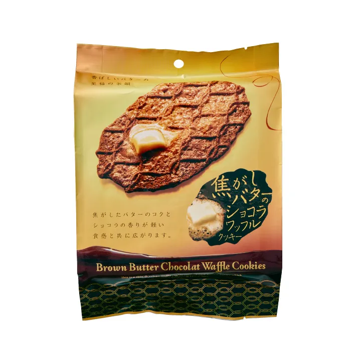 ＭＤホールディングス　焦がしバターのショコラワッフルクッキー