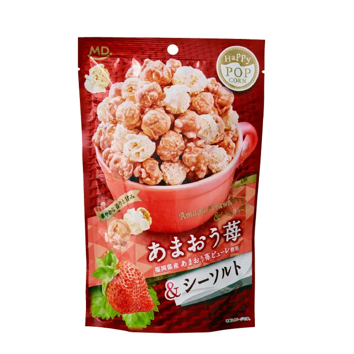 ＭＤＨ　ハッピーポップコーン　あまおう苺＆シーソルト
