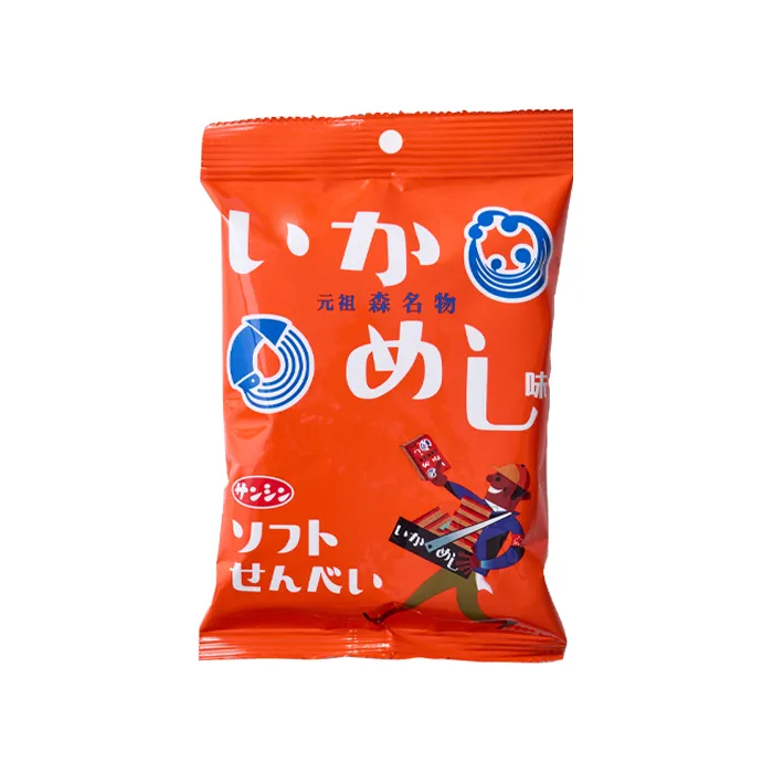 三真　元祖森名物　いかめしソフトせんべい