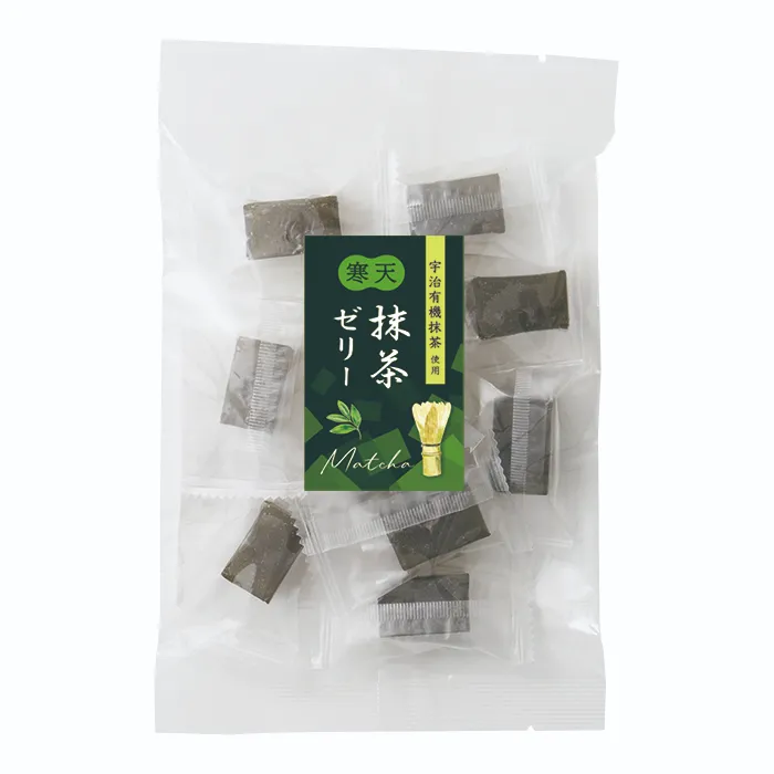 東和製菓　寒天抹茶ゼリー