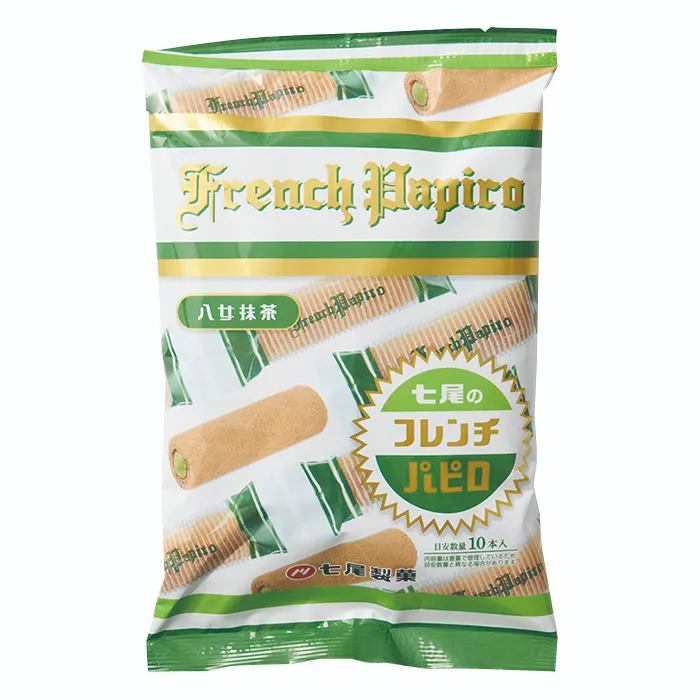 七尾製菓　フレンチパピロ抹茶