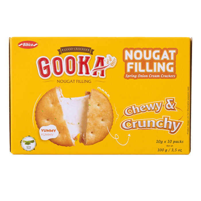 ＯＮ－ＴＡＭＡ　ＧＯＯＫＡ　ヌガークラッカー　スプリングオニオンクリーム（ベトナム）