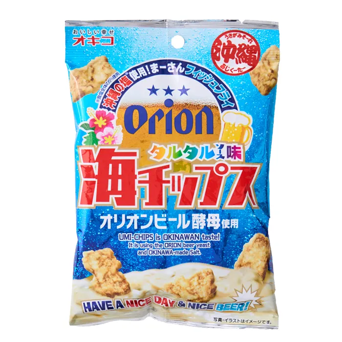 オキコ　オリオン　海チップス　タルタルソース味