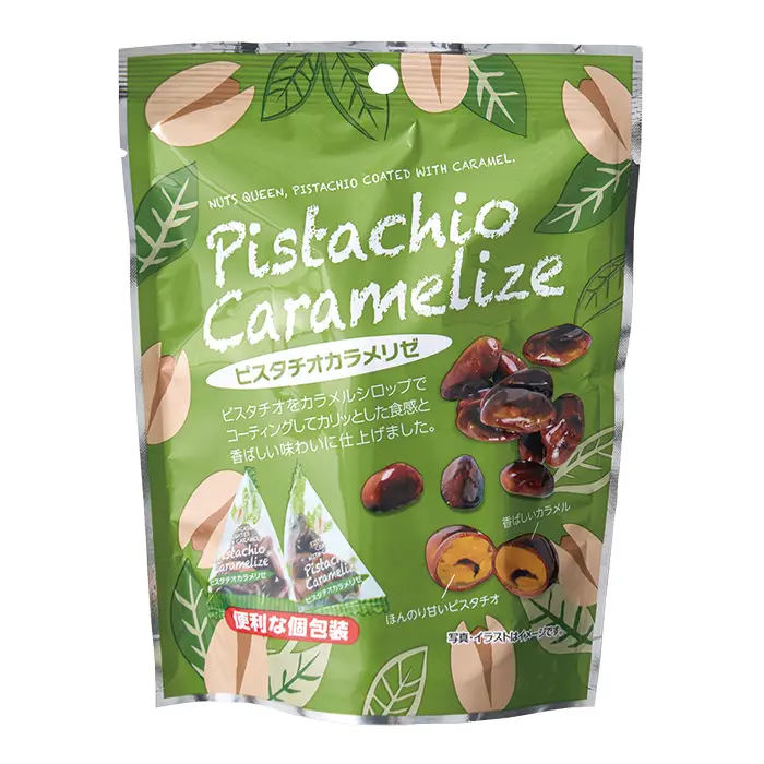 タクマ食品　ピスタチオカラメリゼ