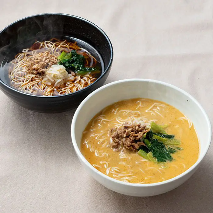 京都　楽仙樓　京の黒酢麺と担々麺【販売期間：～2026/3/20 AM10:00予定】