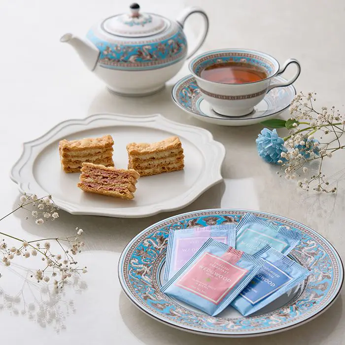 【冬季限定】ミルフイユ＆ウェッジウッドティーバッグセット１６個