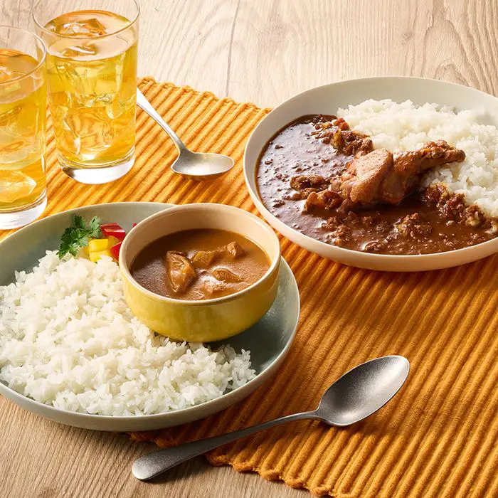 【冬季限定】ＡＷＡＯＤＯＲＩ　ＬＡＢ　阿波尾鶏バターチキンカレー＆骨付きカレーセット