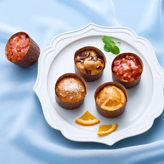 【冬季限定】ホシフルーツ　煌めき果実のカップケーキ　６個