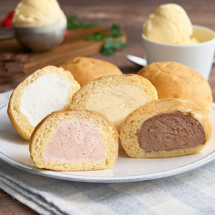 【冬季限定】八天堂　まるでアイスなくりーむパン　６個