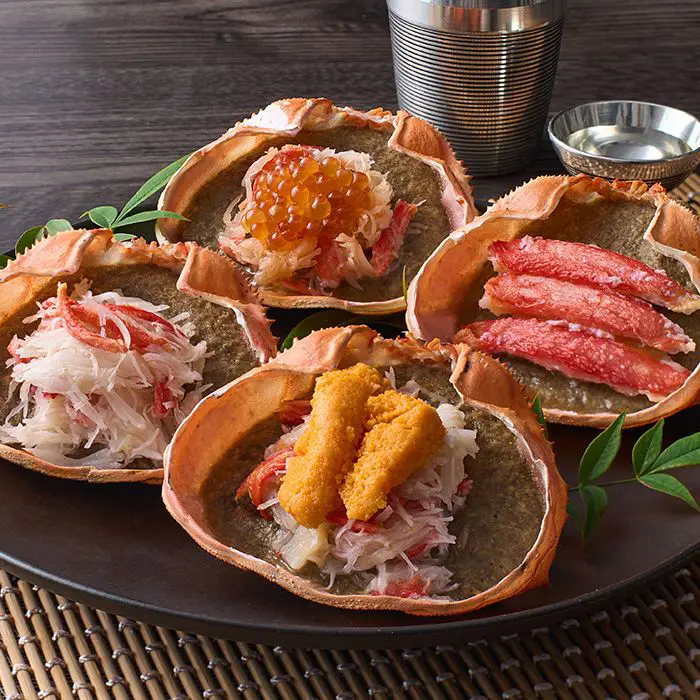 【冬季限定】かにみそ甲羅盛りセット