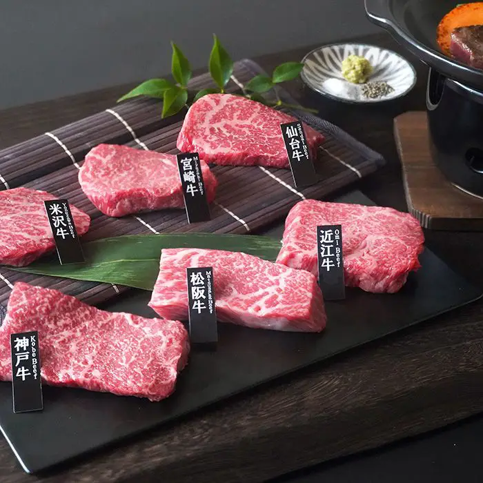 【冬季限定】６大ブランド和牛食べくらべミニステーキ