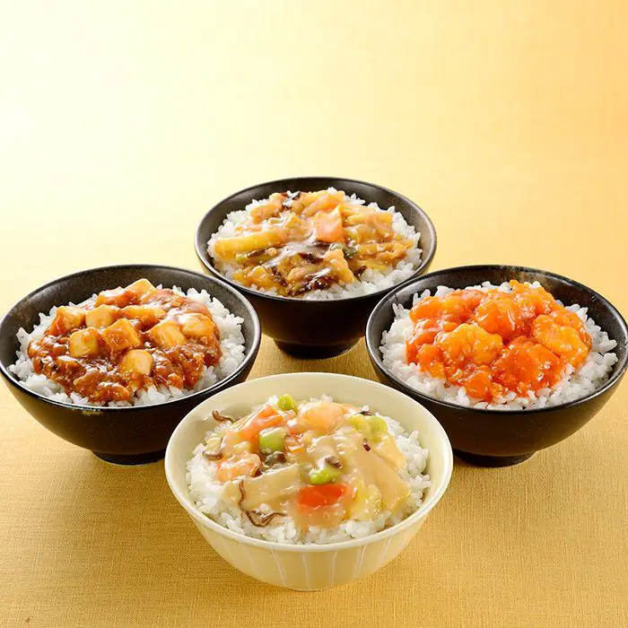 【冬季限定】大龍　ミニ丼の具４種セット