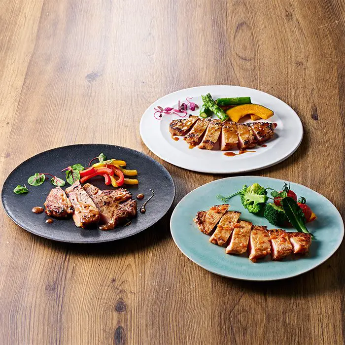 【冬季限定】鹿野高原豚ロースステーキセット