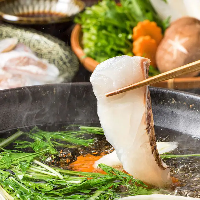 【冬季限定】九州産天然真鯛のしゃぶしゃぶ鍋