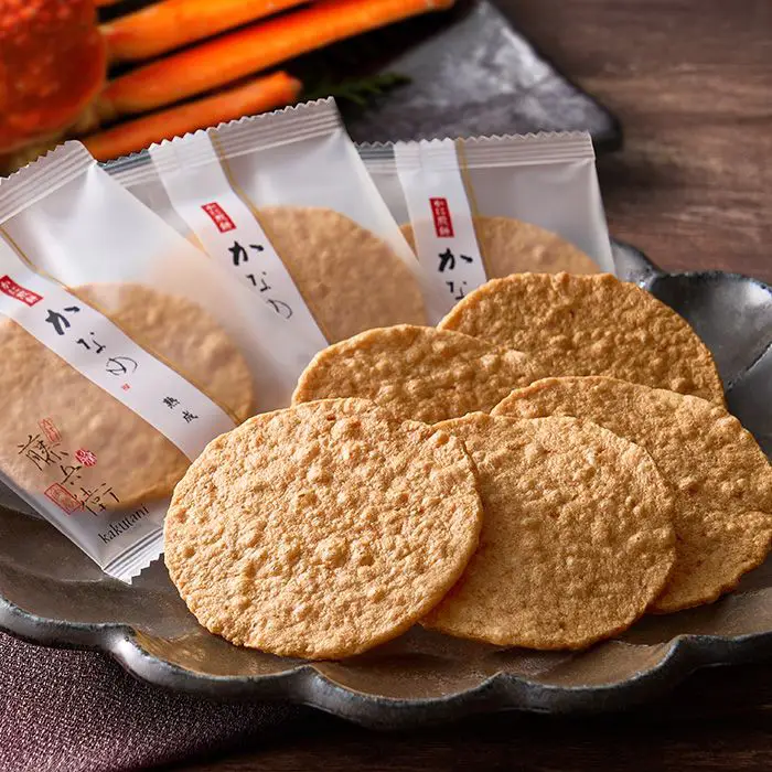 【冬季限定】角谷藤兵衛　熟成二度焼かに煎餅　かなめ