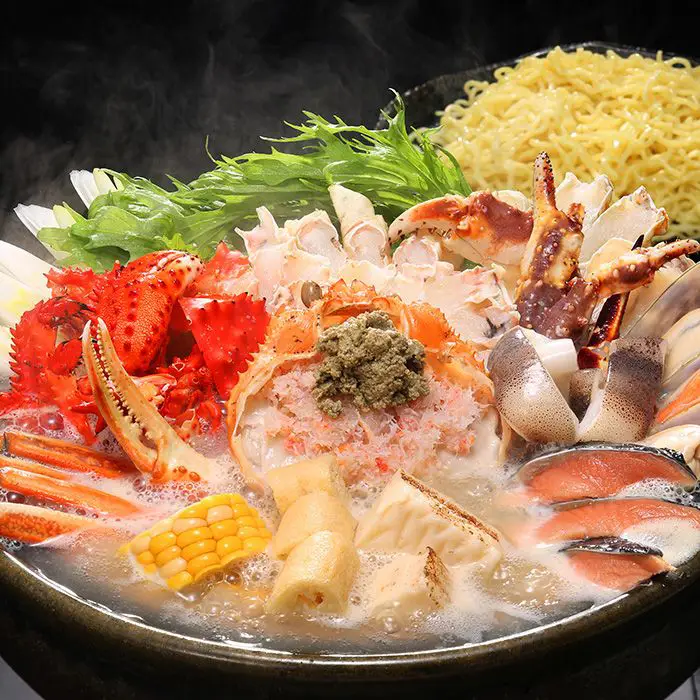 【冬季限定】札幌すすきの「いそ舟」監修　三大ガニ鉄砲鍋