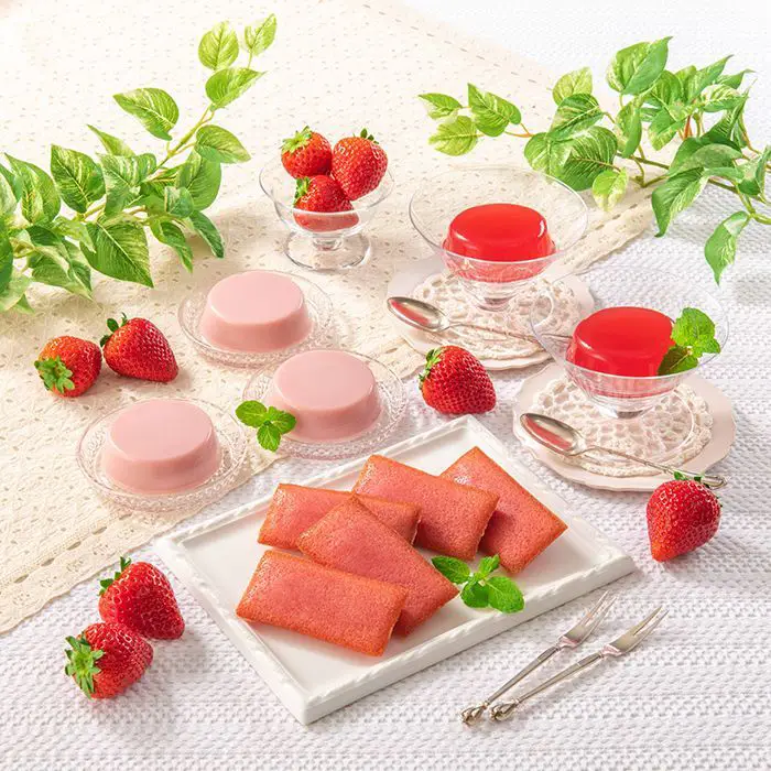 【冬季限定】果樹園の思い出　福岡県産あまおう苺のデザートセット