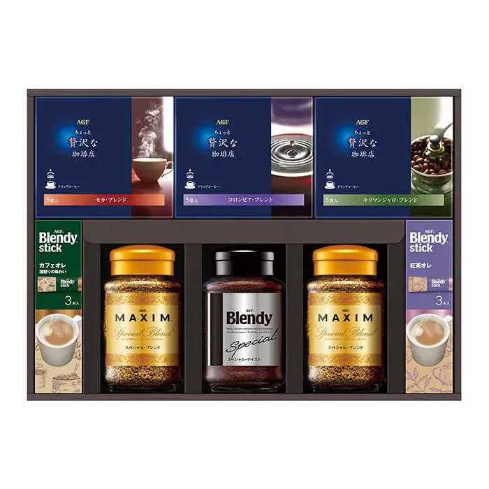 【冬季限定】ＡＧＦ　ドリップ＆インスタントコーヒーギフト