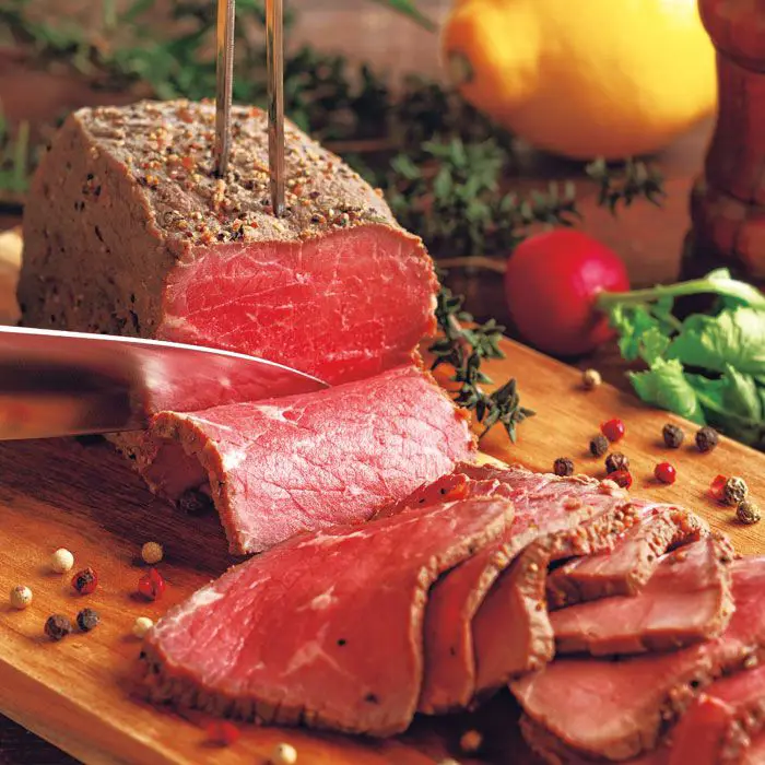 【冬季限定】ラ・ロシェル　坂井宏行監修　ローストビーフとガーリックペッパーソース