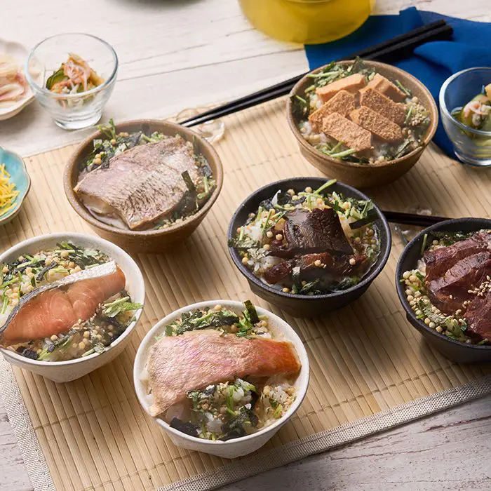 【冬季限定】出汁茶漬け御膳　６種セット