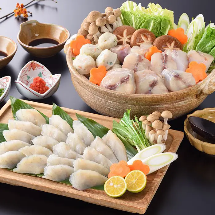 【冬季限定】「下関　音」ふくちり鍋・しゃぶ鍋セット