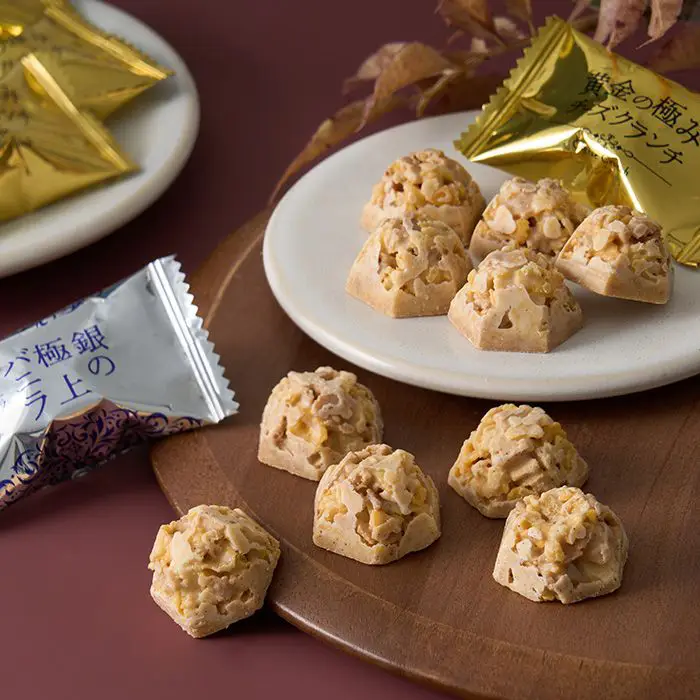 【冬限定】Or et Argent　黄金のチーズ・銀のバニラ　クランチチョコレート　50粒
