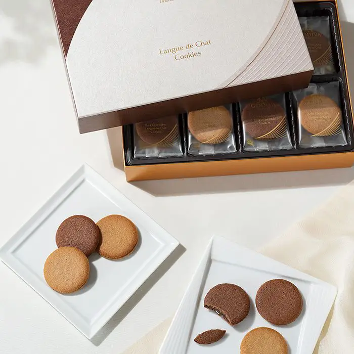 【冬限定】GODIVA（ゴディバ）　ラングドシャクッキーアソートメント　52枚